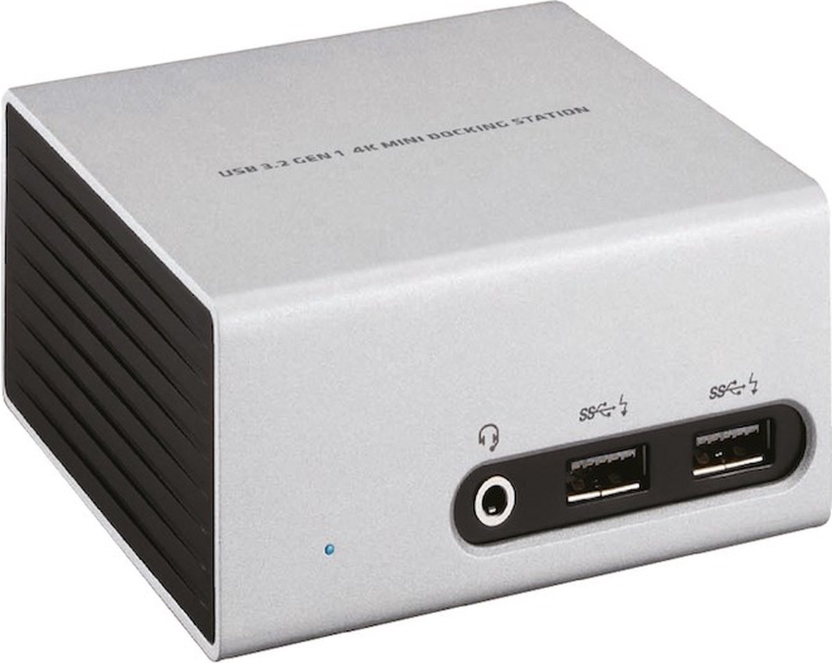CLUB3D UNIVERSEEL Mini DisplayLink Docking Station USB 3.2 Gen 1