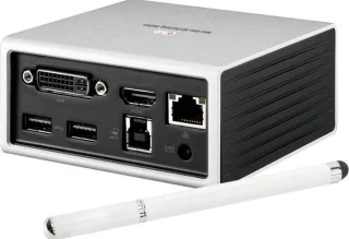 CLUB3D UNIVERSEEL Mini DisplayLink Docking Station USB 3.2 Gen 1
