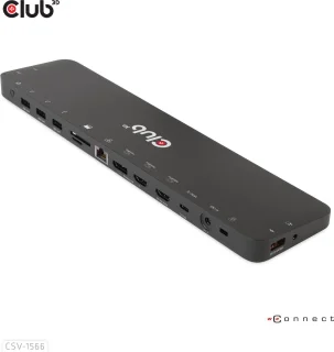 CLUB3D Universeel USB-C Docking Station 120W