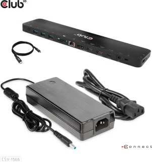 CLUB3D Universeel USB-C Docking Station 120W