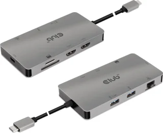 CLUB3D USB 3.2 Gen1 Type-C 8-in-1 Hub