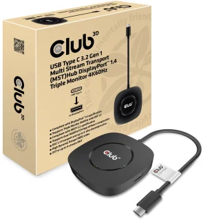 CLUB3D USB-C DisplayPort Hub
