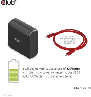 CLUB3D USB Gen1 Type-C Triple Display Dock PD3.0 100W