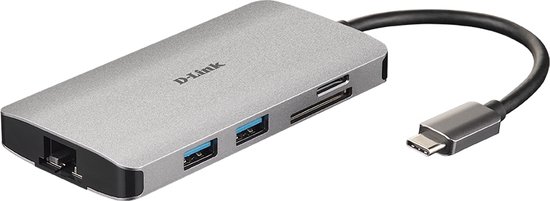 D-Link DUB-M810 USB-C Dockingstation Universeel