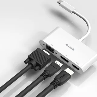D-Link DUB-V310 USB Hub Wit