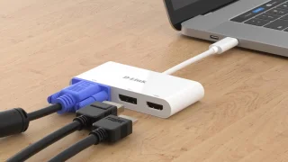 D-Link DUB-V310 USB Hub Wit