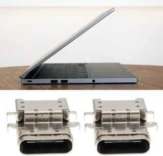 Dailygoods 2 stuks type-c usb oplaadpoorten