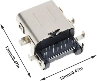 Dailygoods 2 stuks type-c usb oplaadpoorten