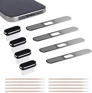 Dailygoods Cosensi 4 stuks USB C-stofpluggen en poortbeschermers