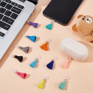 Dailygoods Cosensi stofpluggen voor Type-C