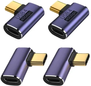 Dailygoods usb c type-c hoekadapter