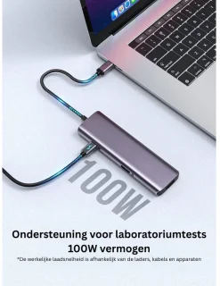 DailySupplies Docking Station Laptop USB-C 2x HDMI Universeel