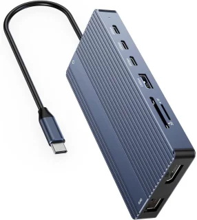 DailySupplies Docking Station USB-C 2x HDMI Universeel