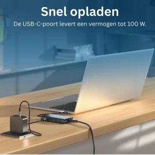 DailySupplies Docking Station USB-C 2x HDMI Universeel