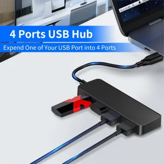 Daity USB 2.0 4-poorts hub