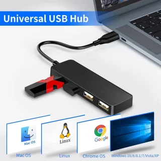 Daity USB 2.0 4-poorts hub