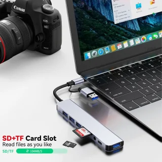 Daity USB-C Hub 8-in-1
