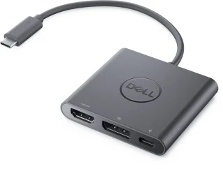 DELL 492-BCTU USB-C-kabel Zwart