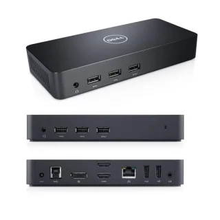 Dell D3100 Docking Station — compacte krachtpatser voor meerdere beeldschermen