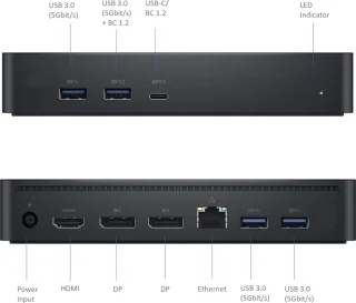 Dell D6000-S USB-C Docking Station