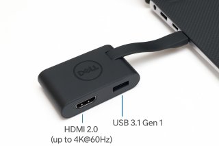 De Dell DA20 USB-C Adapter in één oogopslag