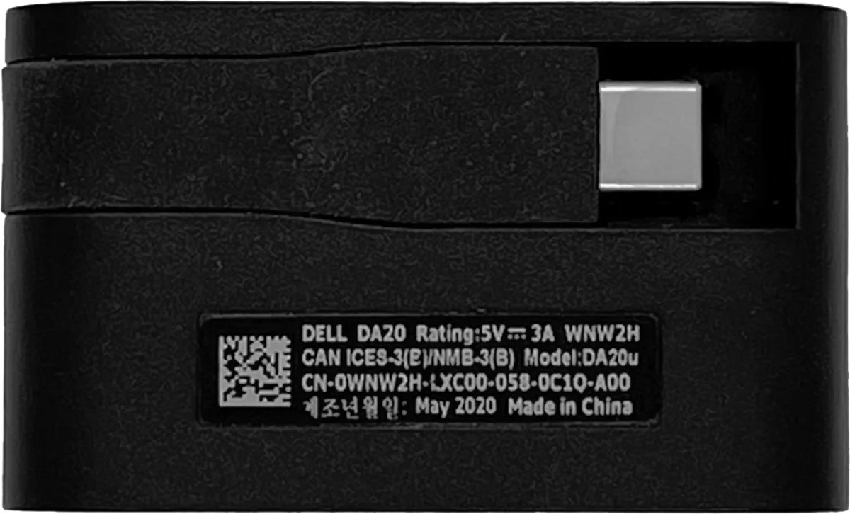 Dell DA20 USB-C naar HDMI/USB Adapter
