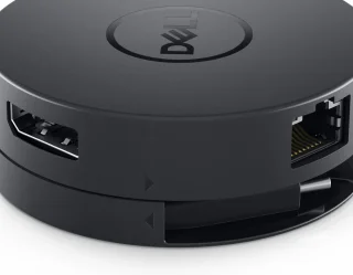DELL DA300 USB-C Adapter Zwart