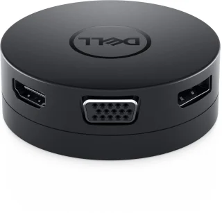DELL DA300 USB-C Adapter Zwart