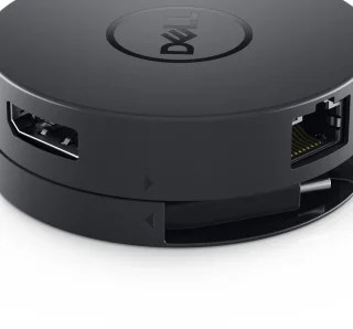 DELL DA300 USB-C Adapter Zwart