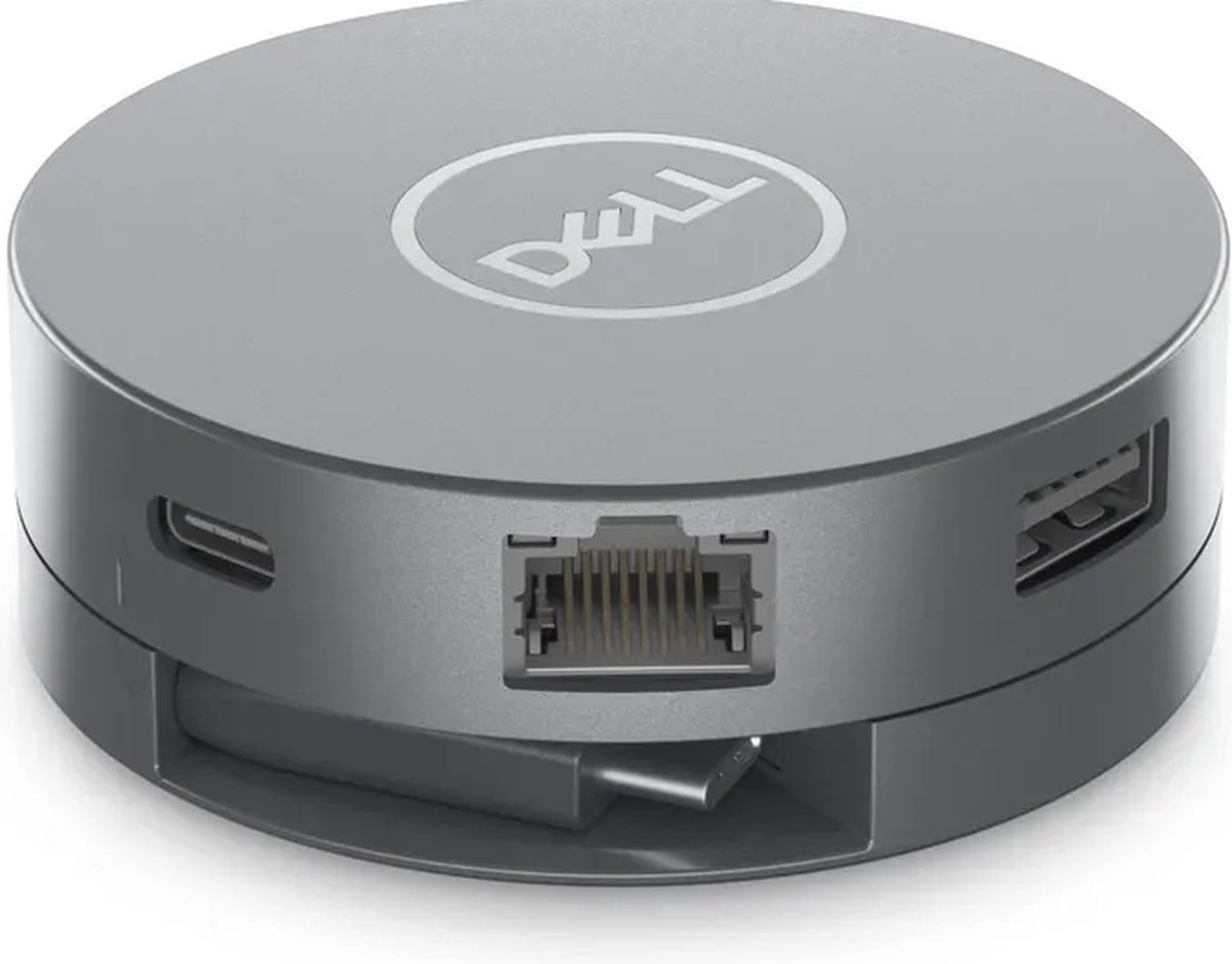De Dell DA305 6-in-1 Multiport Adapter Dockingstation in één oogopslag