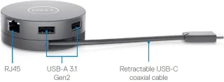 Dell DA310 USB-C Multiport Adapter