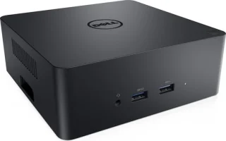 DELL TB18DC USB 3.2 Gen 1 Bedrade Kabel Zwart
