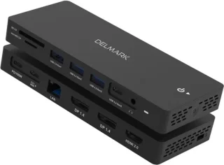 Delmark 13-in-1 USB-C docking station