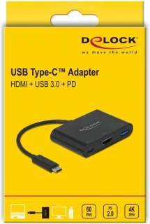 DeLOCK 64091 Laptop Dock & Poortreplicator Type-C