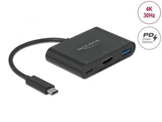 DeLOCK 64091 Laptop Dock & Poortreplicator Type-C