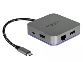 Delock USB Type-C Dockingstation voor mobiele apparaten