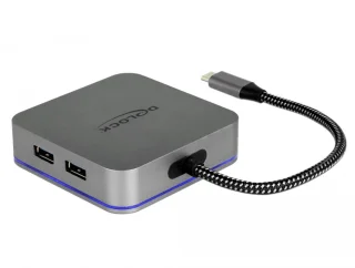 Delock USB Type-C Dockingstation voor mobiele apparaten