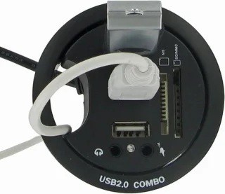 Desk Hub - USB verdeler - zwart