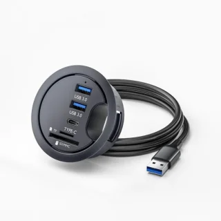 Desktop hub zwart