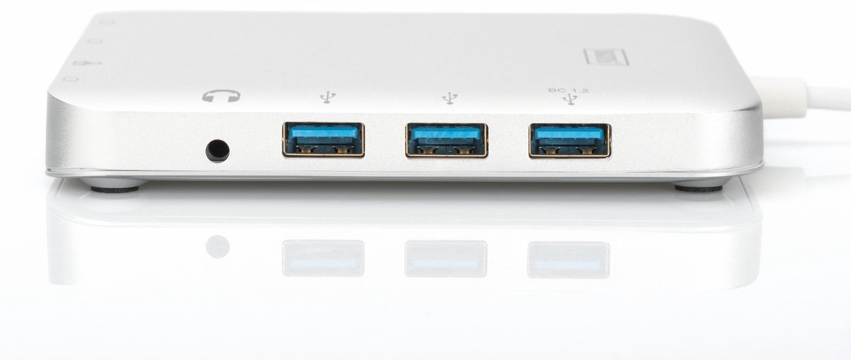 De Digitus DA-70863 USB Hub in één oogopslag