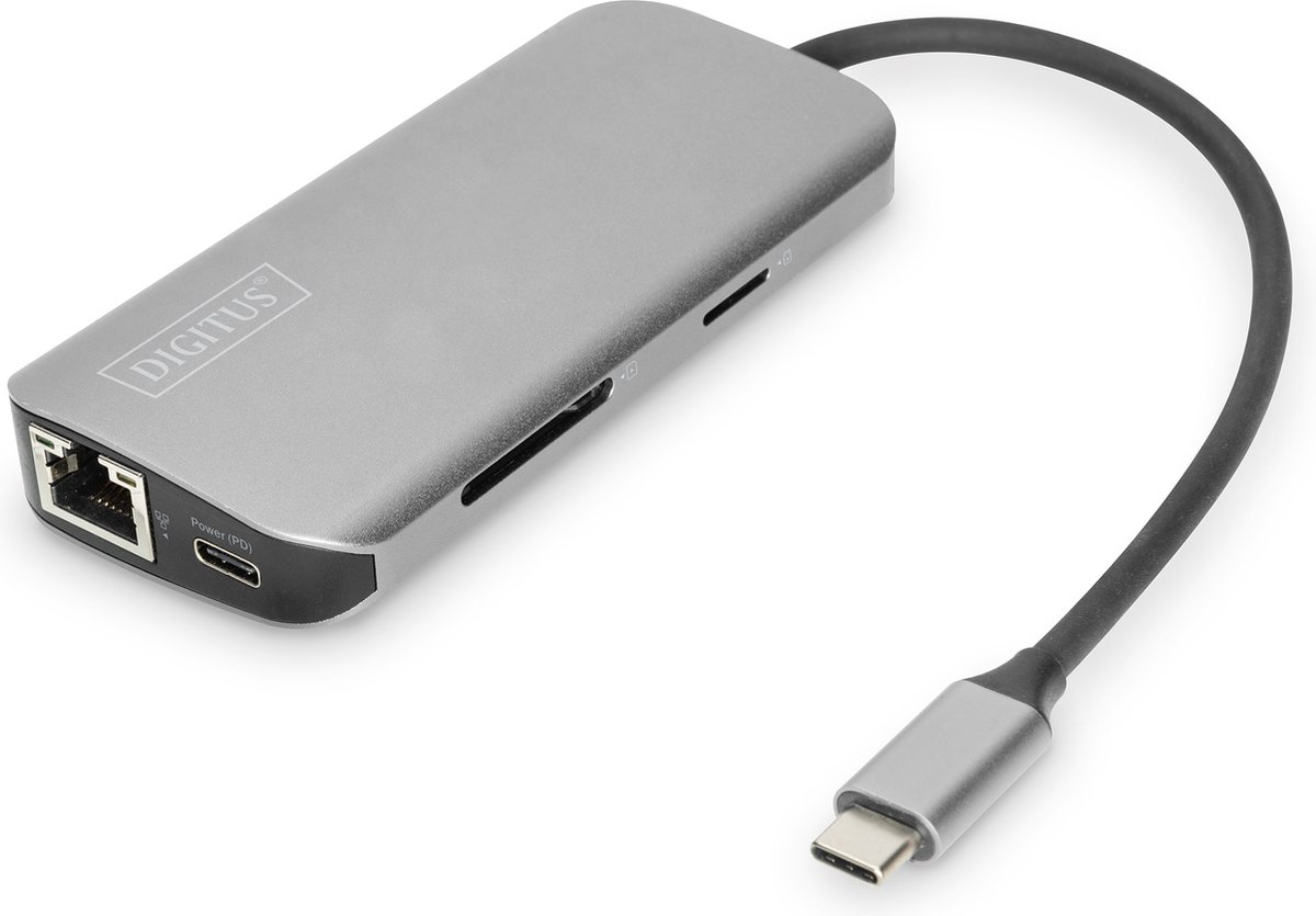 Digitus DA-70884 USB-C mini-dockingstation Universeel