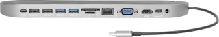 Digitus DA-70888 USB-C mini-dockingstation Universeel