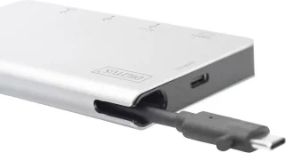 Digitus Universeel USB-C Dockingstation Met Laadfunctie