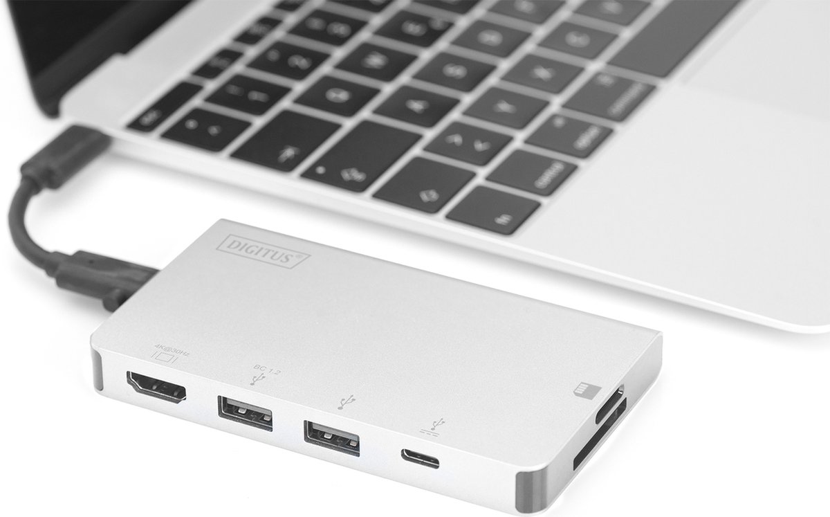 Digitus Universeel USB-C Dockingstation Met Laadfunctie