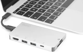 Digitus Universeel USB-C Dockingstation Met Laadfunctie