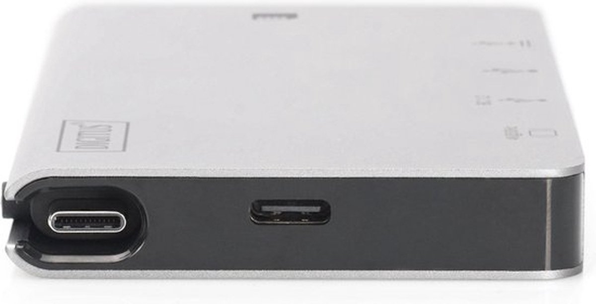 Digitus Universeel USB-C Dockingstation Met Laadfunctie