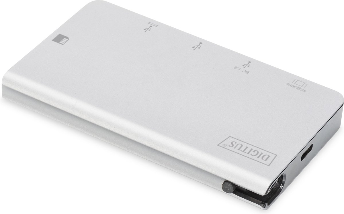 Digitus Universeel USB-C Dockingstation Met Laadfunctie