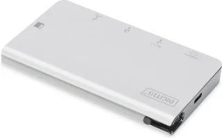 Digitus Universeel USB-C Dockingstation Met Laadfunctie