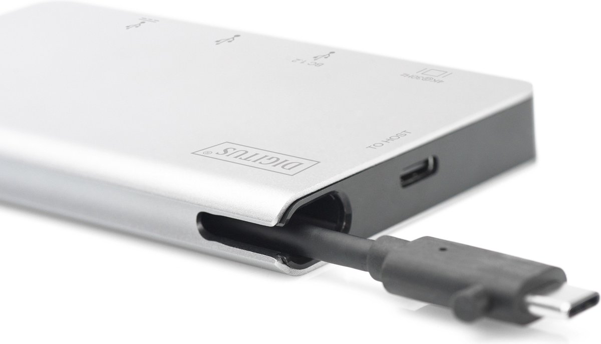 Digitus Universeel USB-C Dockingstation Met Laadfunctie