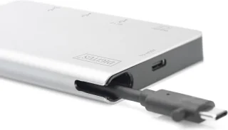 Digitus Universeel USB-C Dockingstation Met Laadfunctie